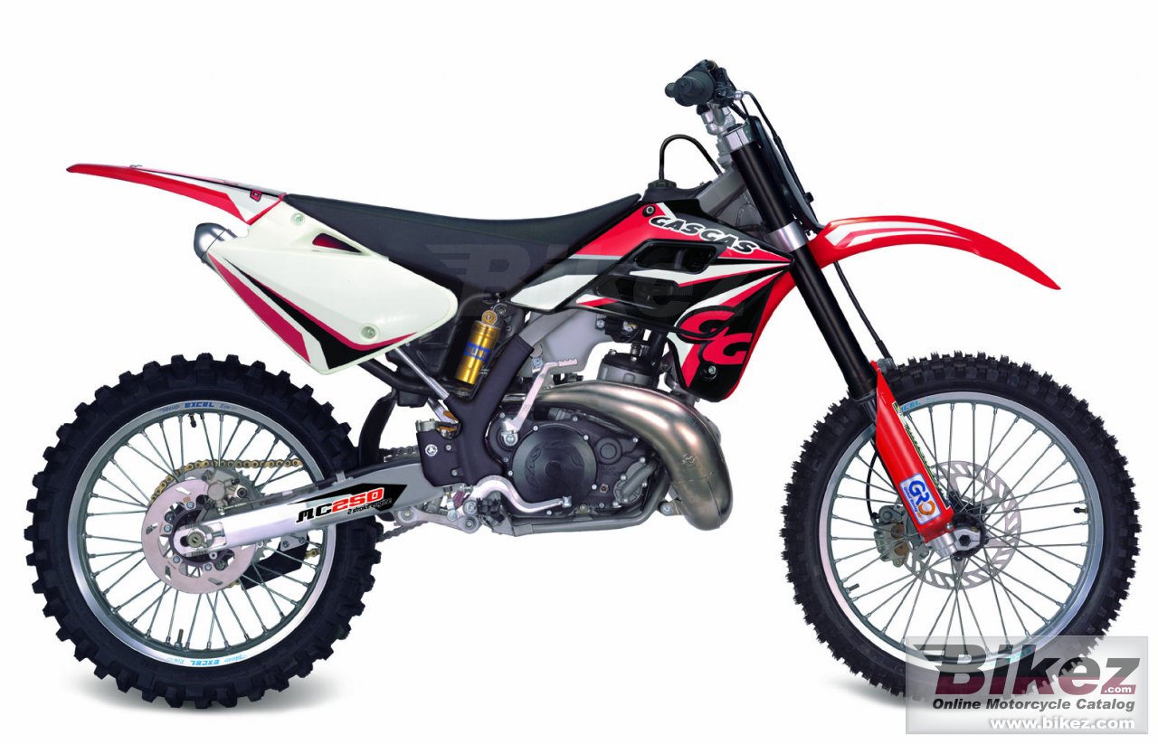 Big GAS GAS mc 250 picture and wallpaper from Bikez.com